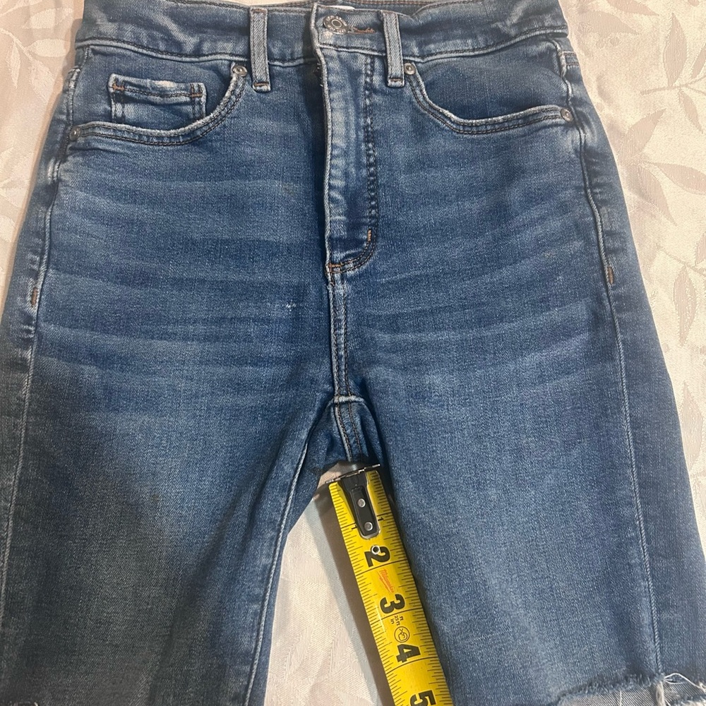 LOFT Blue Jean Shorts